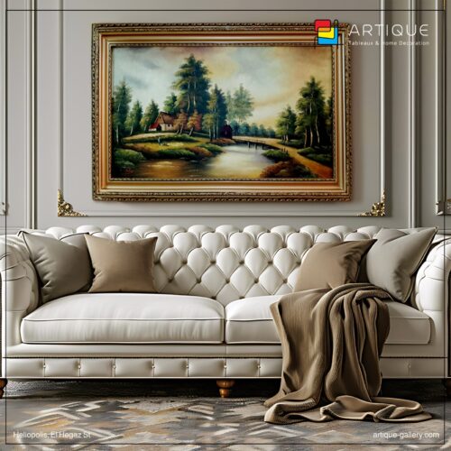 Oil Painting Landscape 140*78 Cm