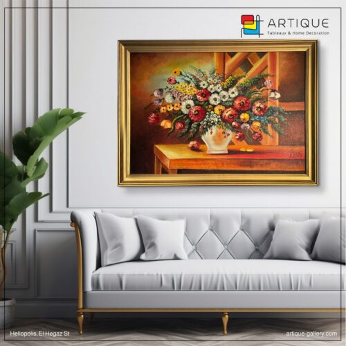 Oil Painting Flower 76*56 Cm