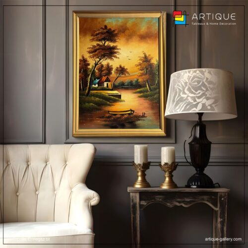 Oil Painting Landscape 76*56 Cm