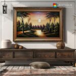 Oil Painting Landscape 76*56 Cm