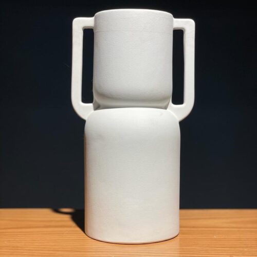 Dual-Handle Boho Vase
