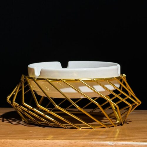 Geometric Ashtray Spiral