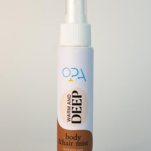Warm and Deep body and hair mist
