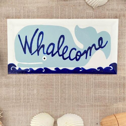 Hand-Painted Customized Ceramic House Sign (1 Tile)